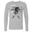 Quenton Nelson Men's Long Sleeve T-Shirt | 500 LEVEL