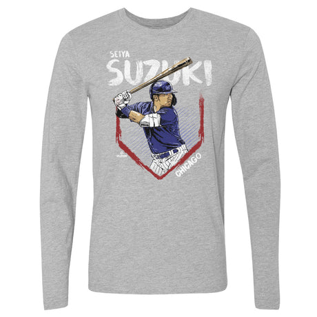 Seiya Suzuki Men's Long Sleeve T-Shirt | 500 LEVEL