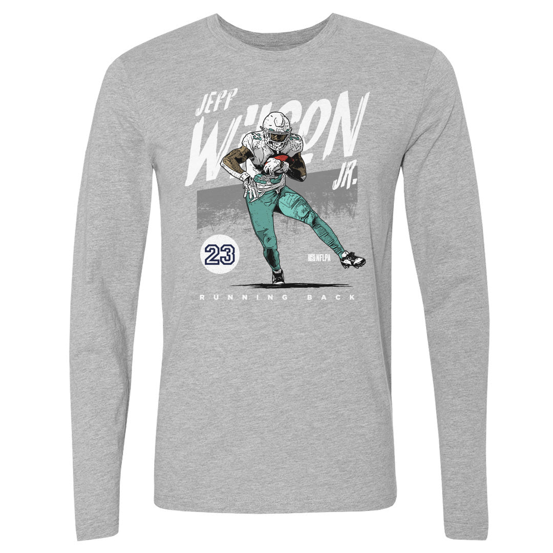 Jeff Wilson Jr. Men&#39;s Long Sleeve T-Shirt | 500 LEVEL
