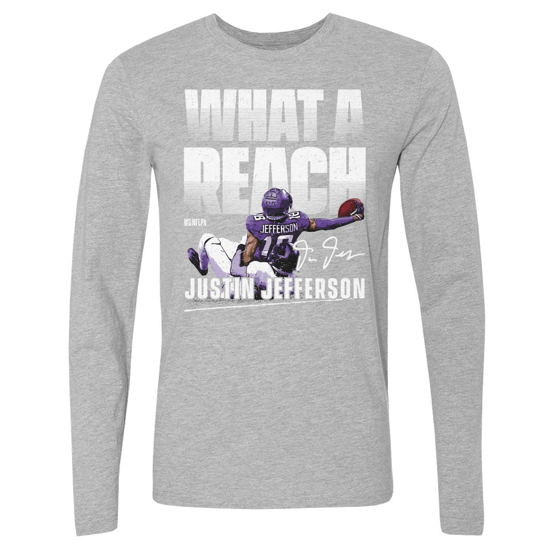 Justin Jefferson Men's Long Sleeve T-Shirt | 500 LEVEL