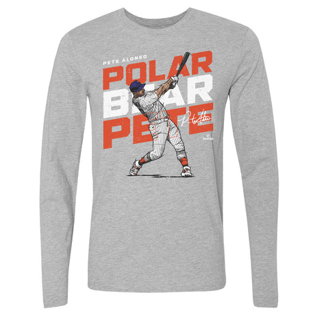 Pete Alonso Men's Long Sleeve T-Shirt | 500 LEVEL