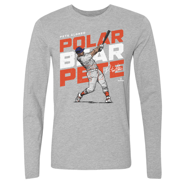 Pete Alonso Men's Long Sleeve T-Shirt | 500 LEVEL