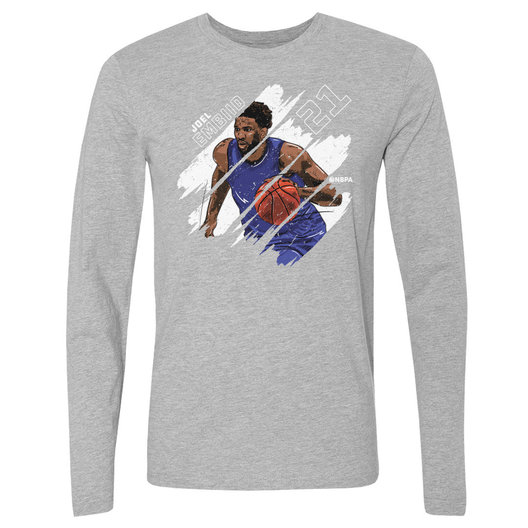 Joel Embiid Men's Long Sleeve T-Shirt | 500 LEVEL
