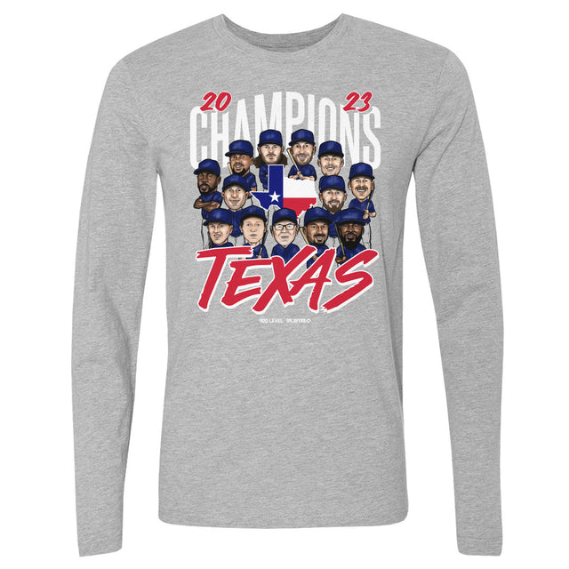 Texas Men's Long Sleeve T-Shirt | 500 LEVEL