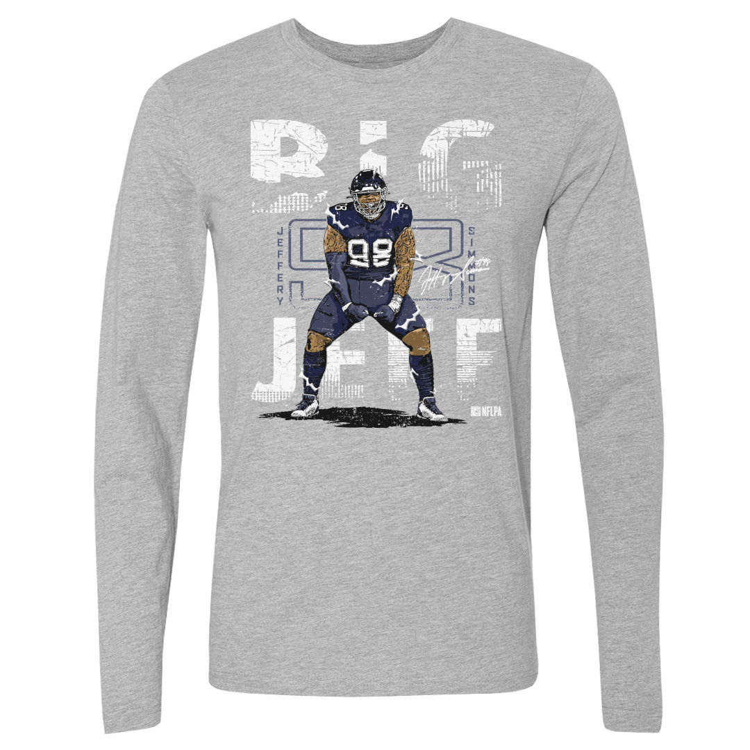 Jeffery Simmons Men's Long Sleeve T-Shirt | 500 LEVEL