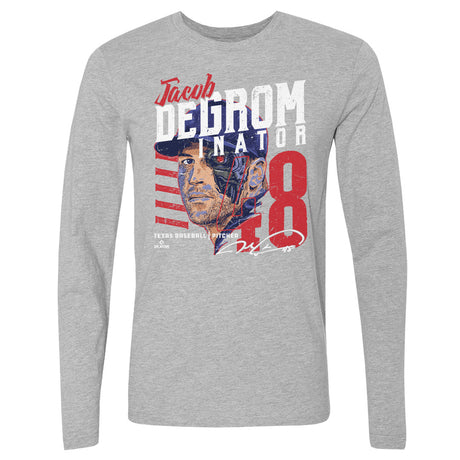 Jacob deGrom Men's Long Sleeve T-Shirt | 500 LEVEL