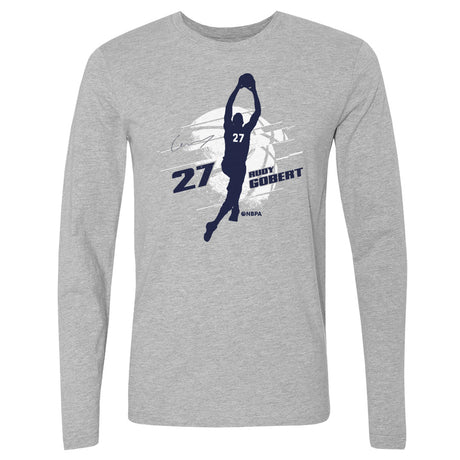 Rudy Gobert Men's Long Sleeve T-Shirt | 500 LEVEL