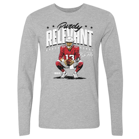 Brock Purdy Men's Long Sleeve T-Shirt | 500 LEVEL