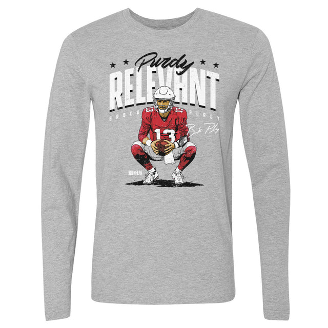 Brock Purdy Men's Long Sleeve T-Shirt | 500 LEVEL