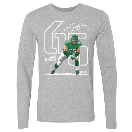 Lane Johnson Men's Long Sleeve T-Shirt | 500 LEVEL