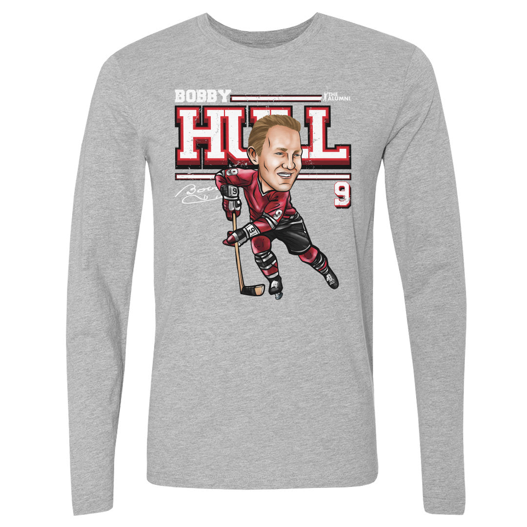 Bobby Hull Men's Long Sleeve T-Shirt | 500 LEVEL