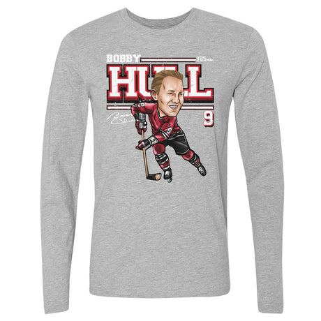 Bobby Hull Men's Long Sleeve T-Shirt | 500 LEVEL