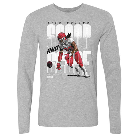 Nick Bolton Men's Long Sleeve T-Shirt | 500 LEVEL