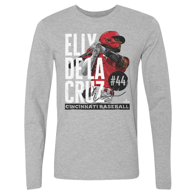 Elly De La Cruz Men's Long Sleeve T-Shirt | 500 LEVEL