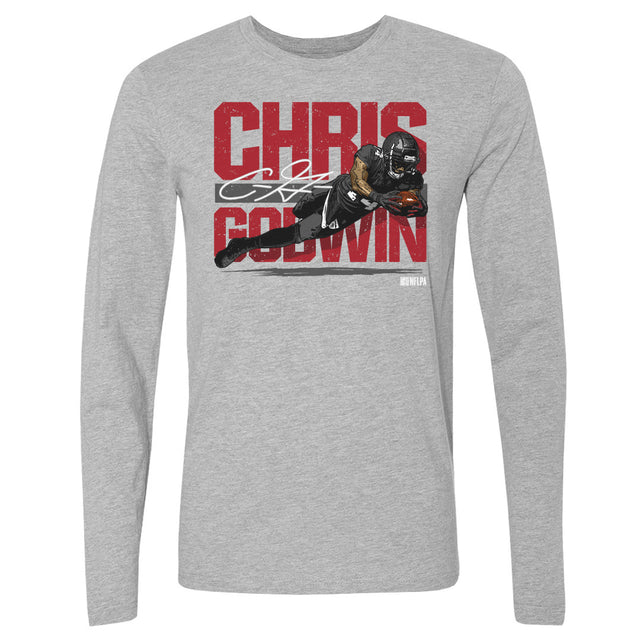 Chris Godwin Men's Long Sleeve T-Shirt | 500 LEVEL