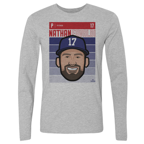 Nathan Eovaldi Men's Long Sleeve T-Shirt | 500 LEVEL