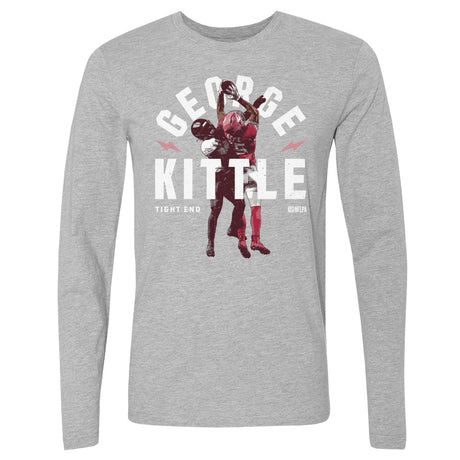 George Kittle Men's Long Sleeve T-Shirt | 500 LEVEL
