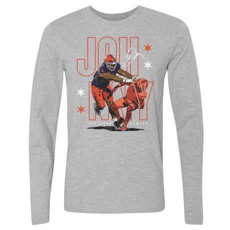 Jer'Zhan Newton Men's Long Sleeve T-Shirt | 500 LEVEL