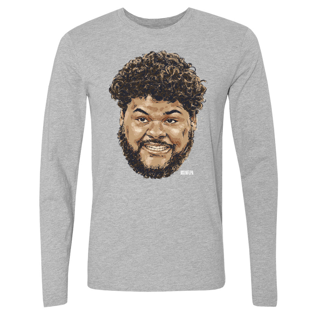 Darnell Wright Men's Long Sleeve T-Shirt | 500 LEVEL
