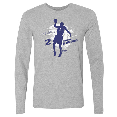 Kawhi Leonard Men's Long Sleeve T-Shirt | 500 LEVEL
