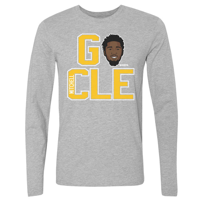 Donovan Mitchell Men's Long Sleeve T-Shirt | 500 LEVEL