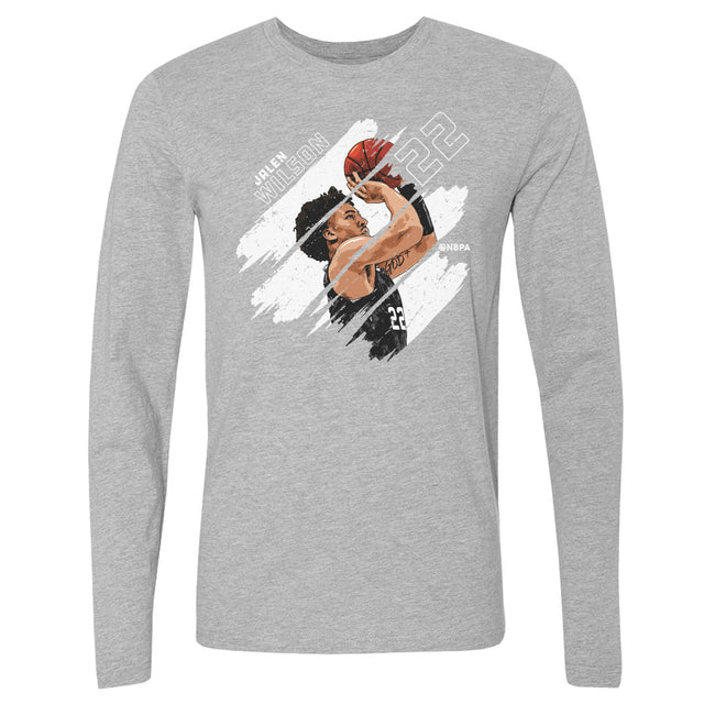 Jalen Wilson Men's Long Sleeve T-Shirt | 500 LEVEL