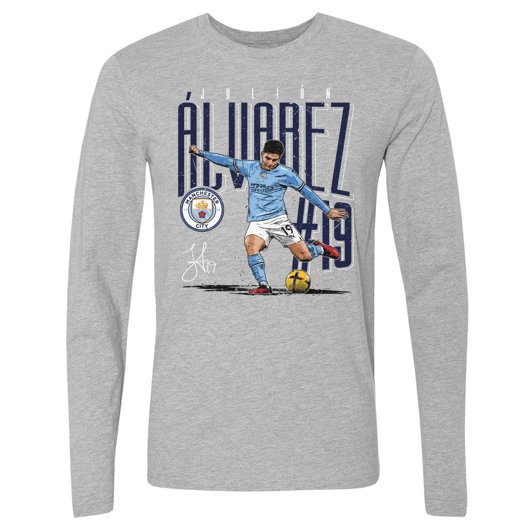 Julian Alvarez Men's Long Sleeve T-Shirt | 500 LEVEL