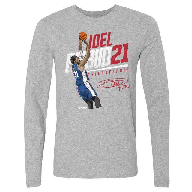 Joel Embiid Men's Long Sleeve T-Shirt | 500 LEVEL