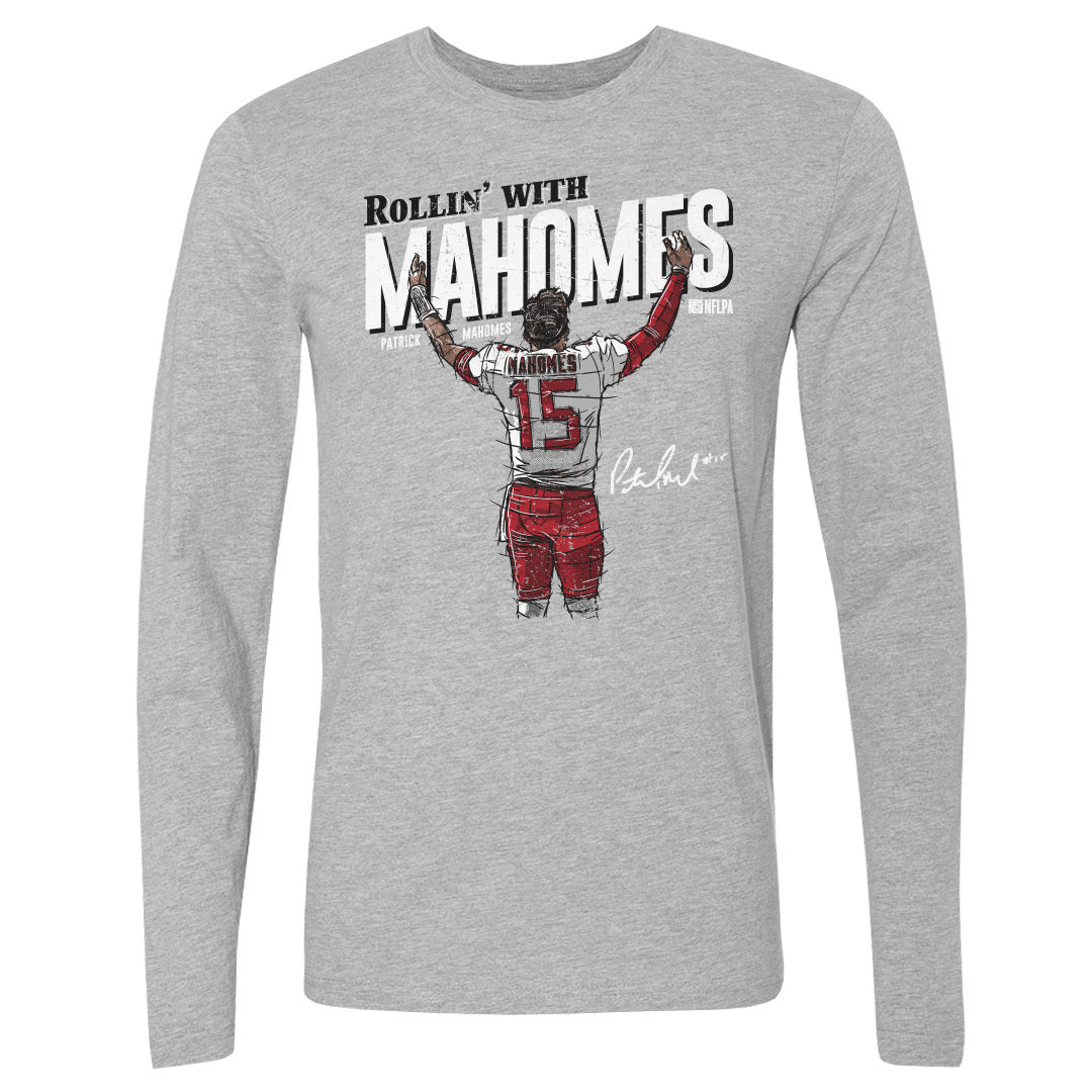 Patrick Mahomes Men's Long Sleeve T-Shirt | 500 LEVEL