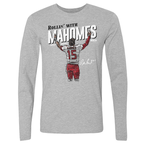 Patrick Mahomes Men's Long Sleeve T-Shirt | 500 LEVEL