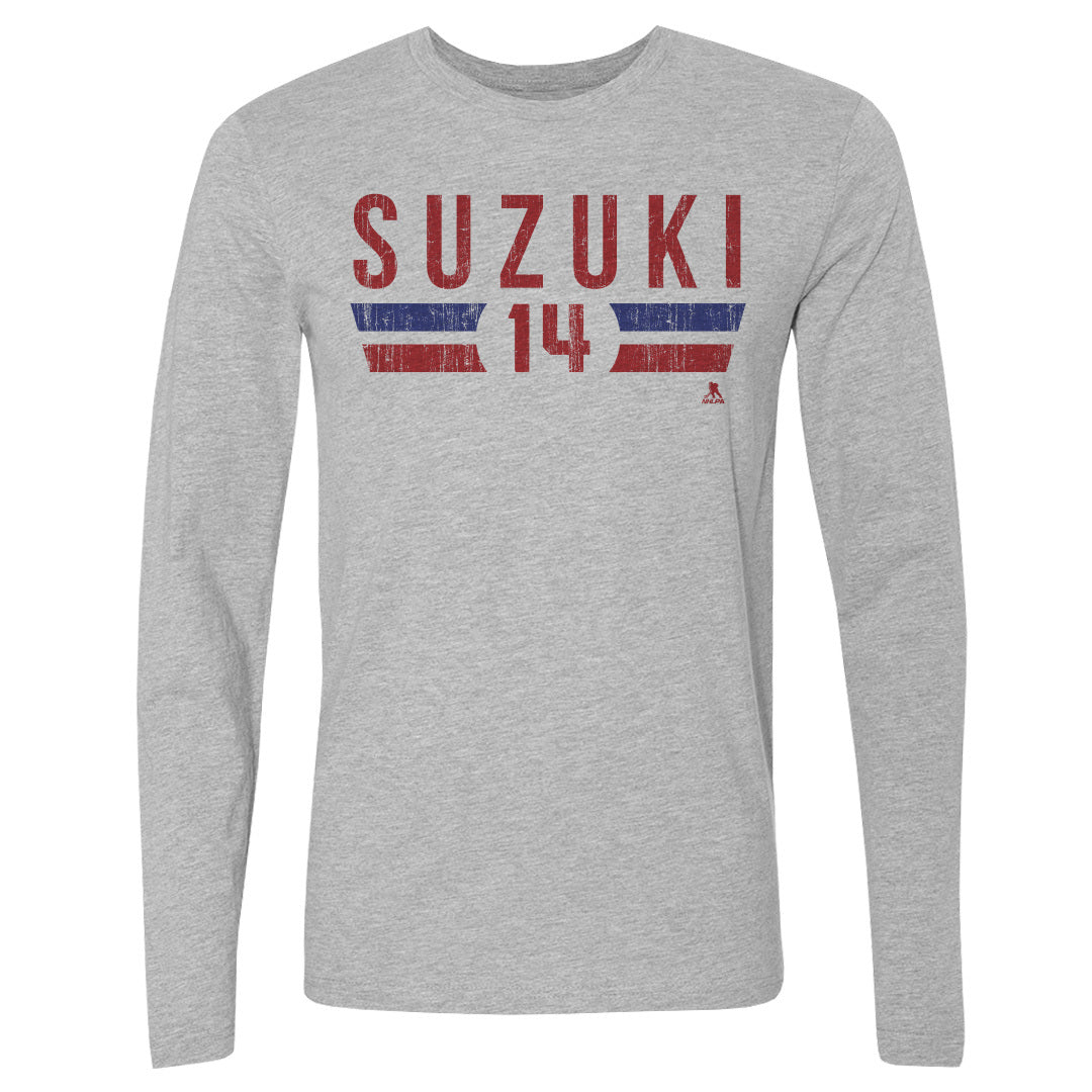 Nick Suzuki Men's Long Sleeve T-Shirt | 500 LEVEL