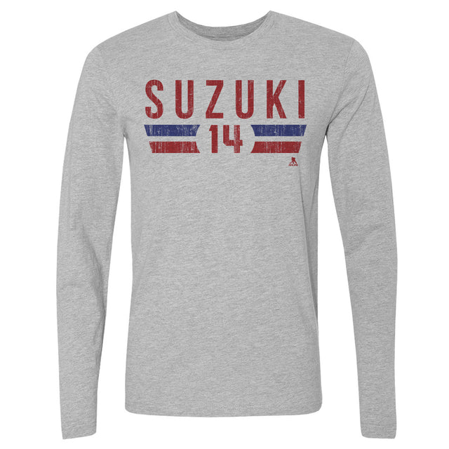 Nick Suzuki Men's Long Sleeve T-Shirt | 500 LEVEL