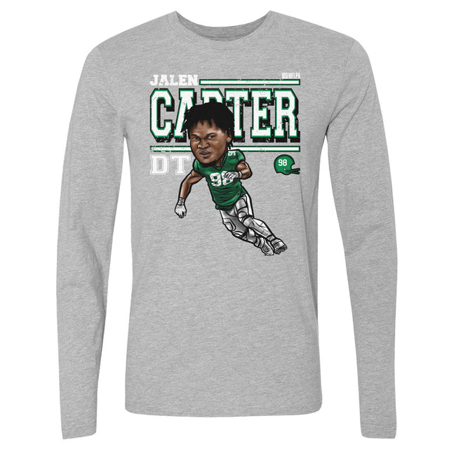 Jalen Carter Men's Long Sleeve T-Shirt | 500 LEVEL
