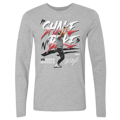 Baker Mayfield Men's Long Sleeve T-Shirt | 500 LEVEL