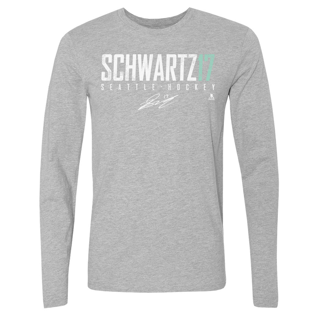 Jaden Schwartz Men's Long Sleeve T-Shirt | 500 LEVEL