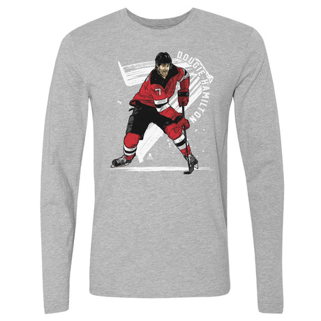 Dougie Hamilton Men's Long Sleeve T-Shirt | 500 LEVEL