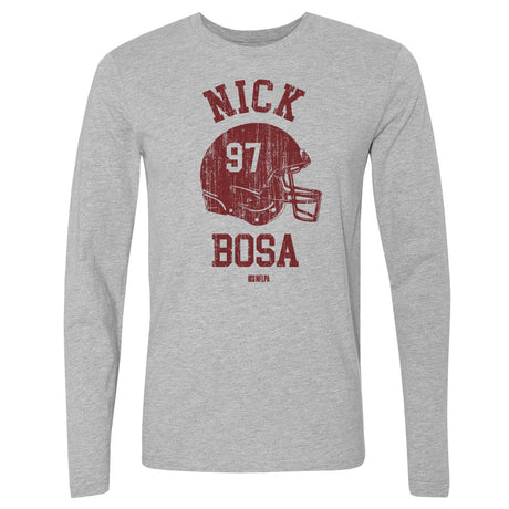 Nick Bosa Men's Long Sleeve T-Shirt | 500 LEVEL