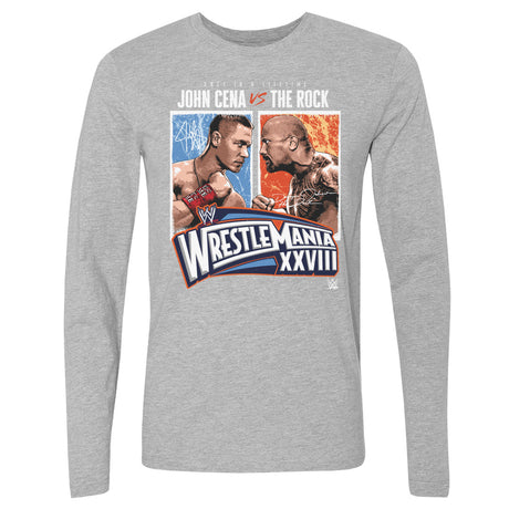 WrestleMania Men's Long Sleeve T-Shirt | 500 LEVEL