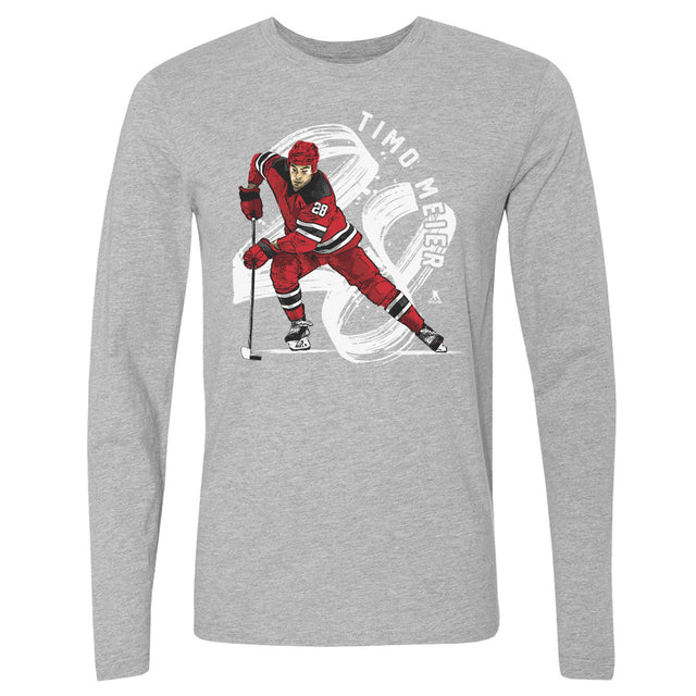Timo Meier Men's Long Sleeve T-Shirt | 500 LEVEL