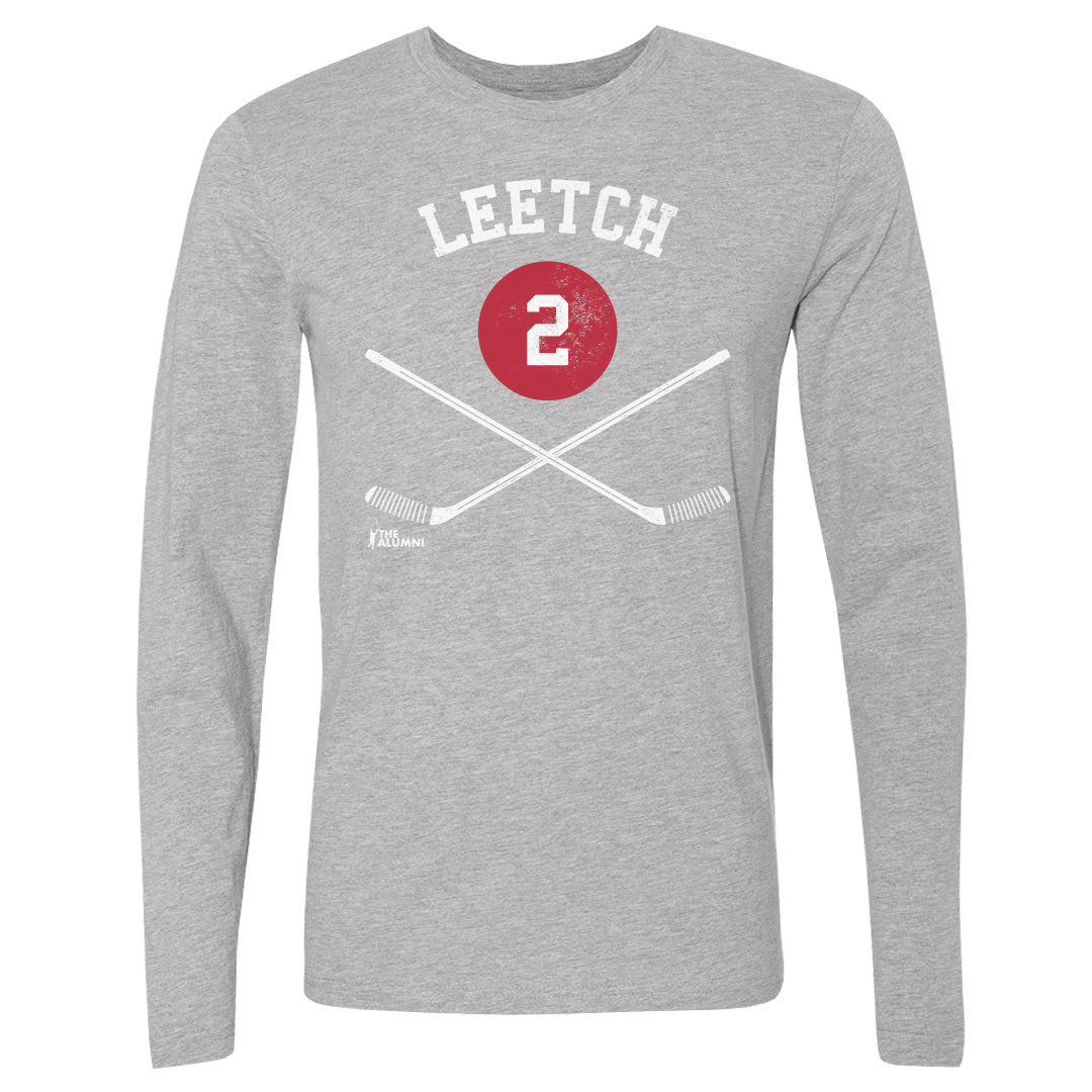 Brian Leetch Men&#39;s Long Sleeve T-Shirt | 500 LEVEL