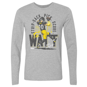 T.J. Watt Men's Long Sleeve T-Shirt | 500 LEVEL