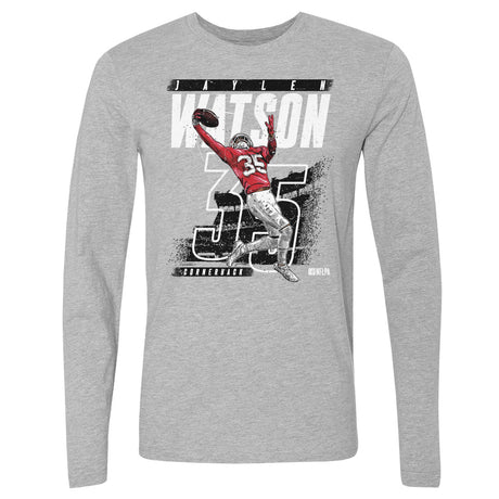 Jaylen Watson Men's Long Sleeve T-Shirt | 500 LEVEL
