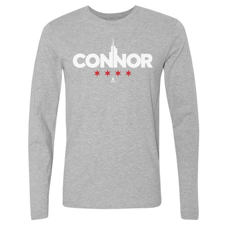 Connor Bedard Men's Long Sleeve T-Shirt | 500 LEVEL