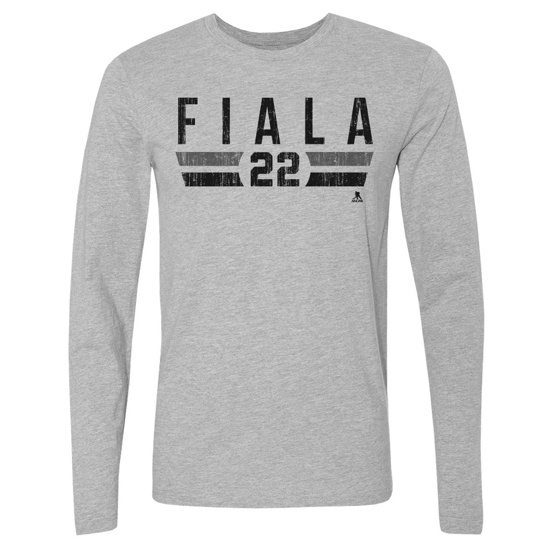 Kevin Fiala Men&#39;s Long Sleeve T-Shirt | 500 LEVEL