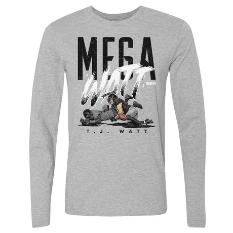 T.J. Watt Men's Long Sleeve T-Shirt | 500 LEVEL