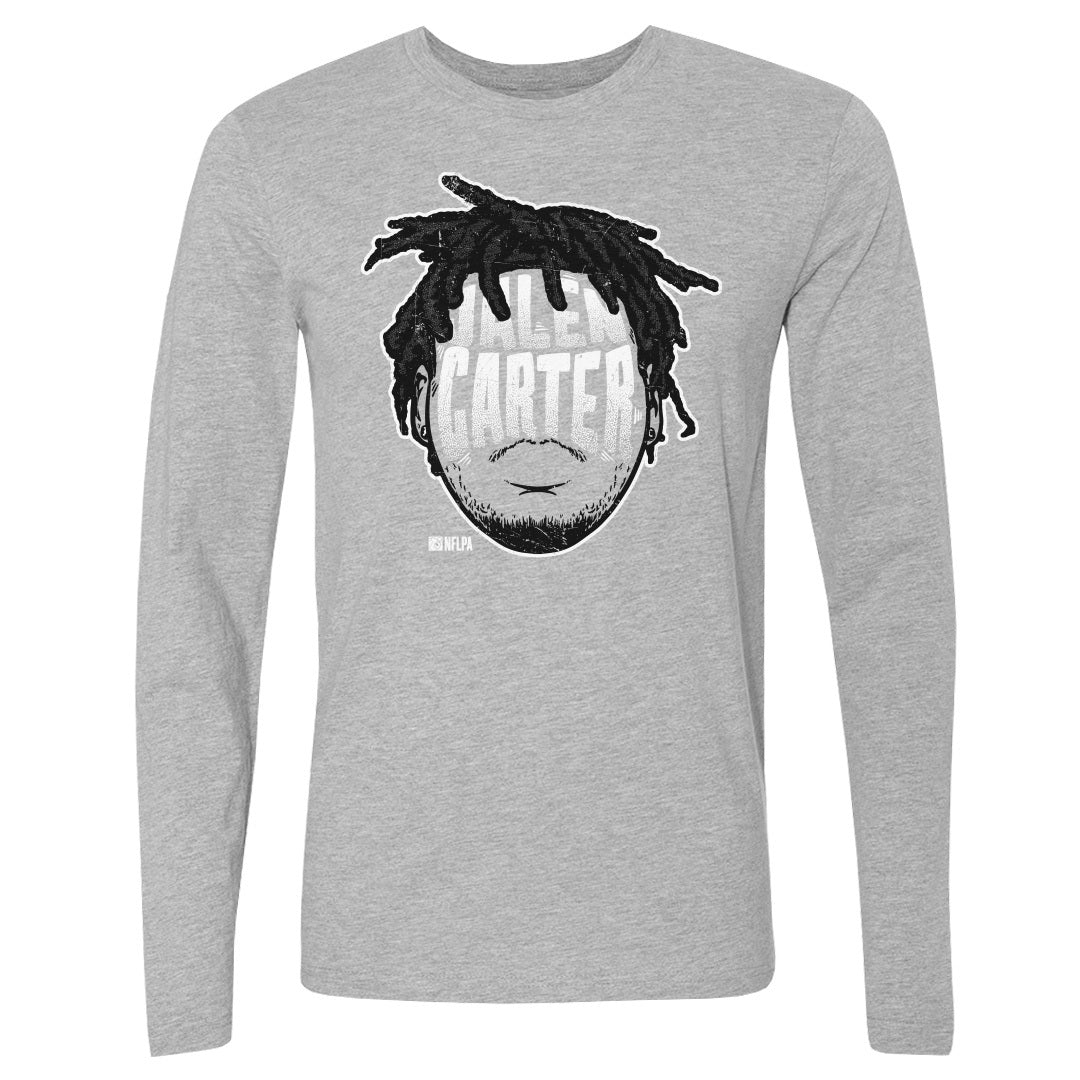 Jalen Carter Men's Long Sleeve T-Shirt | 500 LEVEL