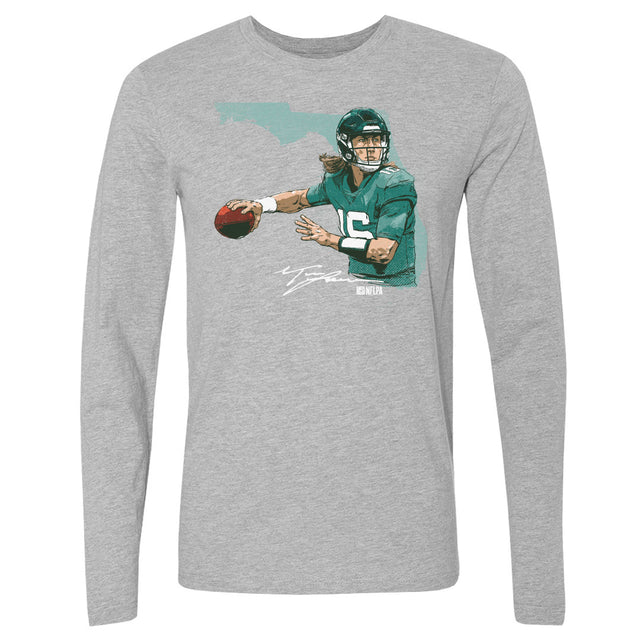 Trevor Lawrence Men's Long Sleeve T-Shirt | 500 LEVEL