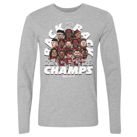 Kansas City Men's Long Sleeve T-Shirt | 500 LEVEL