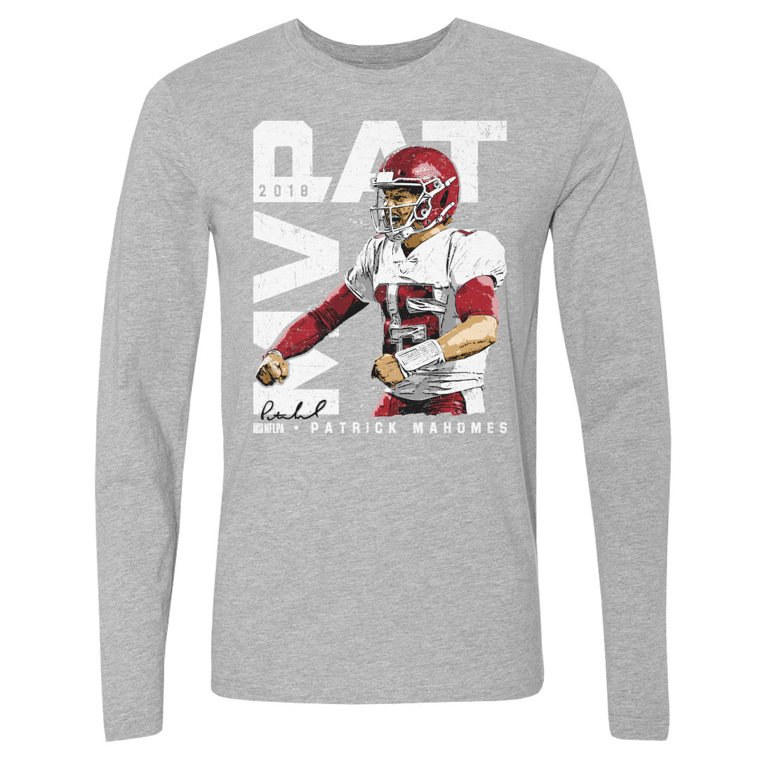 Patrick Mahomes Men's Long Sleeve T-Shirt | 500 LEVEL