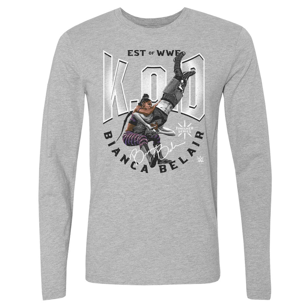 Bianca Belair Men's Long Sleeve T-Shirt | 500 LEVEL